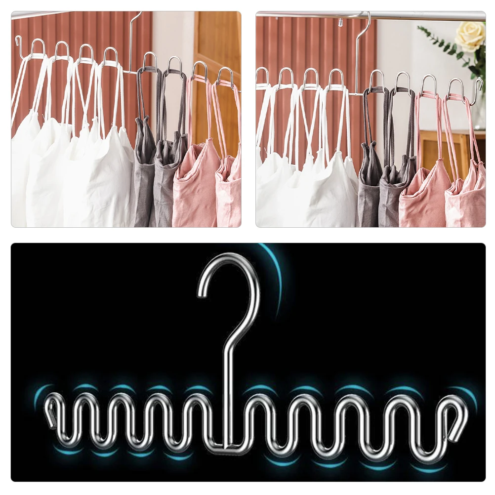 2pcs Bra Hanger Closet Organizer Underwear Storage Rack Tank Tops Scarf Tie Hanger Vest Necktie Clothes Wall Mounted
2pcs Bra Hanger Closet Organizer Underwear Storage Rack Tank Tops Scarf Tie Hanger Vest Necktie Clothes Wall Mounted