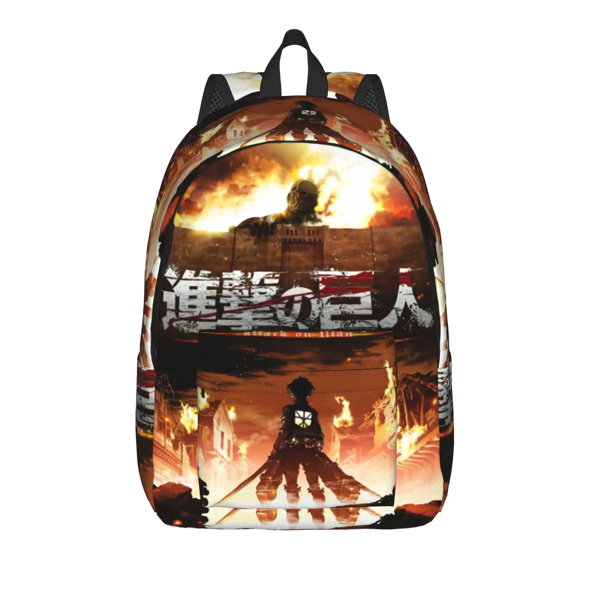 Shingeki No Kyojin Anime Backpack for Men Women Cool High School Hiking Daypack Levi Laptop Computer Canvas Bags with Pocket
Shingeki No Kyojin Anime Backpack for Men Women Cool High School Hiking Daypack Levi Laptop Computer Canvas Bags with Pocket