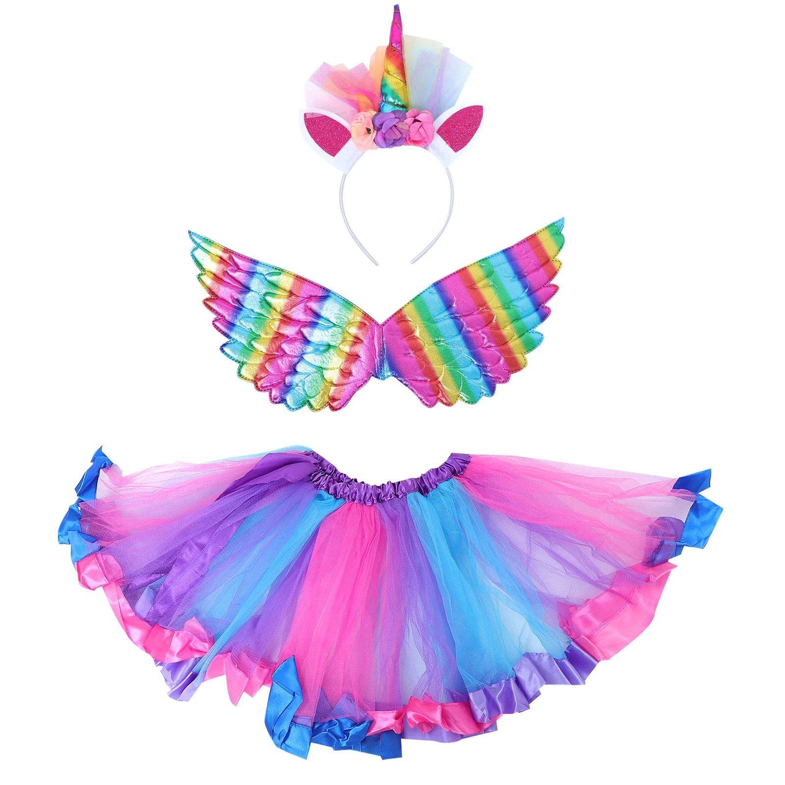 Unicorn Headband Set Kids Stage Props Angel Cosplay Accessory Angel Accessory Wing Decor Baby Girl Dress Cosplay Polyester
Unicorn Headband Set Kids Stage Props Angel Cosplay Accessory Angel Accessory Wing Decor Baby Girl Dress Cosplay Polyester