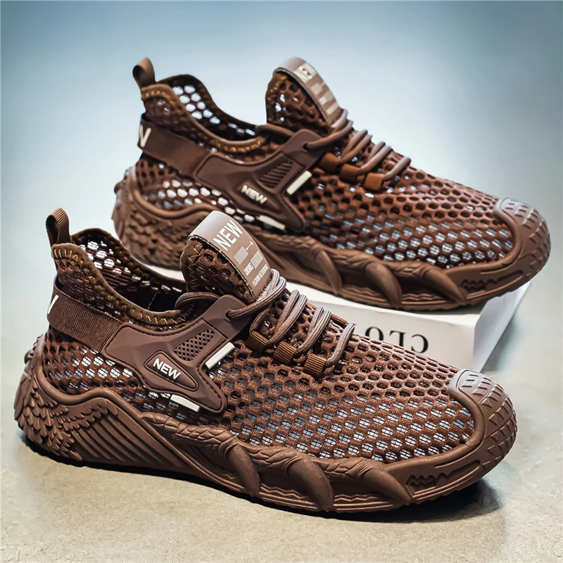 Mens Daily Outdoor Sport Shoes Summer Hollow Perforated Mesh Flexible Shockproof Soft Cushion Footwears
Mens Daily Outdoor Sport Shoes Summer Hollow Perforated Mesh Flexible Shockproof Soft Cushion Footwears