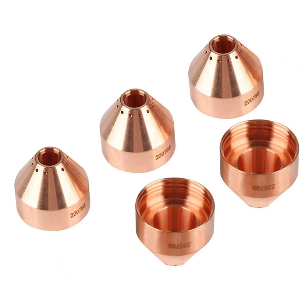 5pcs 220798 Plasma Shields Deflectors Kit Fit 45XP 65 85 & 105 Tellurium Copper Plasma Shield Cap 25 Mm Height Plasma Shield Set
5pcs 220798 Plasma Shields Deflectors Kit Fit 45XP 65 85 & 105 Tellurium Copper Plasma Shield Cap 25 Mm Height Plasma Shield Set
