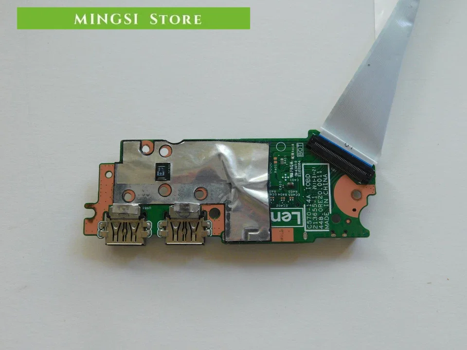 Genuine FOR Lenovo IdeaPad Flex 5 14ALC7 14" Laptop USB Card Reader Board W Cable 448.0RE20.0011
Genuine FOR Lenovo IdeaPad Flex 5 14ALC7 14" Laptop USB Card Reader Board W Cable 448.0RE20.0011