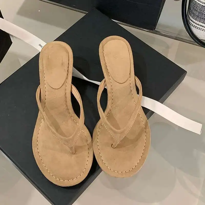 Fashion Round Toe Ladies Thin Heels Slides Slippers Shoes Spring Summer Female Flip flops Women Heeled Slippers Sandals Pumps
Fashion Round Toe Ladies Thin Heels Slides Slippers Shoes Spring Summer Female Flip flops Women Heeled Slippers Sandals Pumps