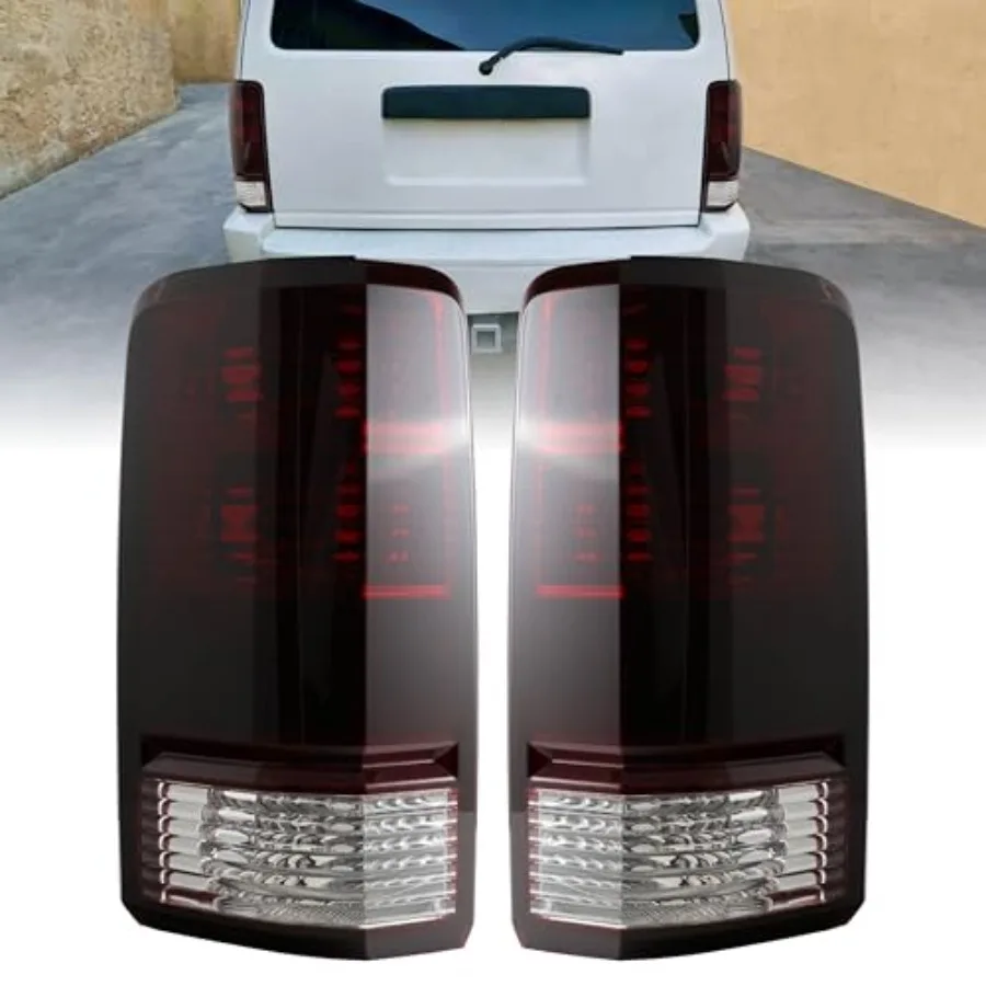 USR 07-11 Nitro Tail Light Pair of Tail Lamps Left + Right - Compatible with 2007-2011 Dodge Nitro - All Models - DARK SMOKED R
USR 07-11 Nitro Tail Light Pair of Tail Lamps Left + Right - Compatible with 2007-2011 Dodge Nitro - All Models - DARK SMOKED R