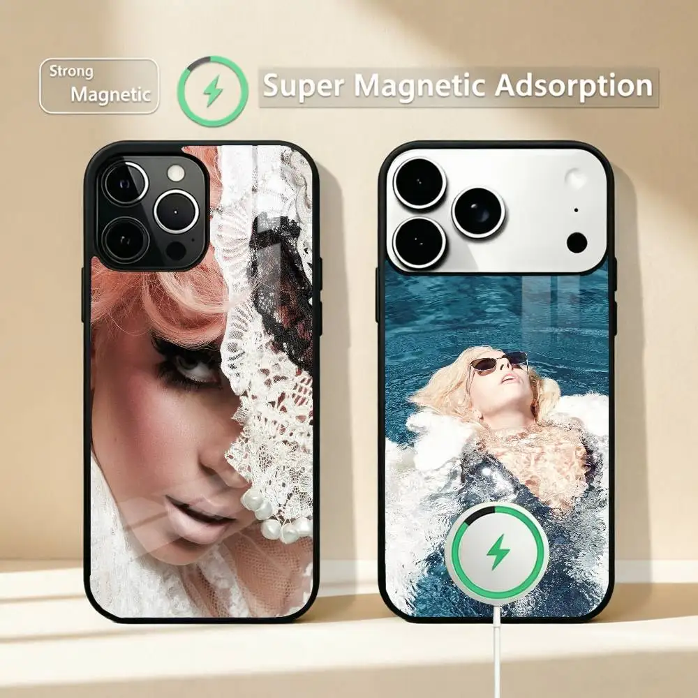 Famous Singer Lady G-Gaga Phone Case For iPhone17,16,15,14,13,12,11 Plus,Pro Compatible with magnetic wireless charging
Famous Singer Lady G-Gaga Phone Case For iPhone17,16,15,14,13,12,11 Plus,Pro Compatible with magnetic wireless charging