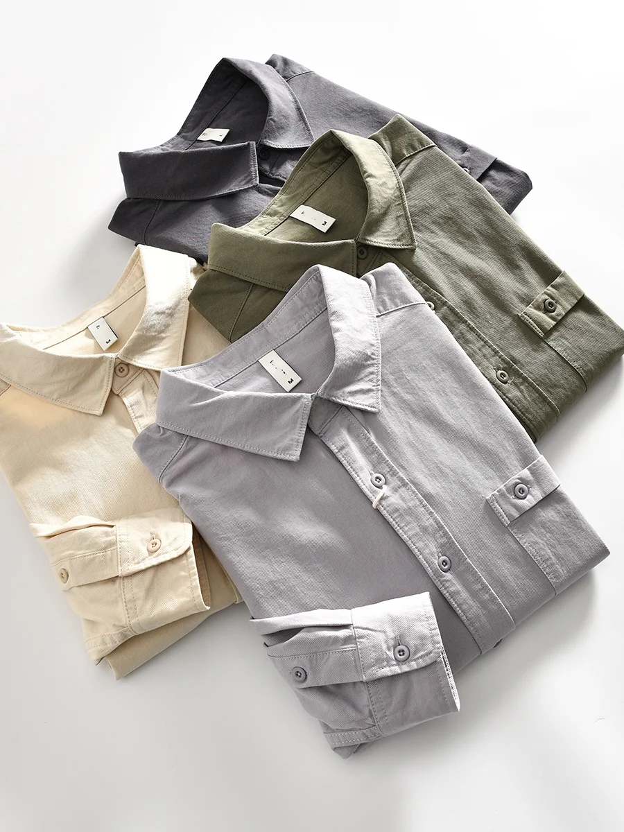 High-Thread Count Pure Cotton Long Sleeve Men's Casual Shirt Spring Workwear Versatile Comfortable Classic Style Spring Trend
High-Thread Count Pure Cotton Long Sleeve Men's Casual Shirt Spring Workwear Versatile Comfortable Classic Style Spring Trend