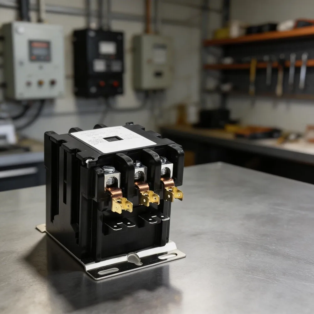 3 Pole Air Conditioner Contactor 50A/30A 220V HCCY1Z600VQ HVAC Motor Contactor Air Conditioner Replacement Parts AC Contactor
3 Pole Air Conditioner Contactor 50A/30A 220V HCCY1Z600VQ HVAC Motor Contactor Air Conditioner Replacement Parts AC Contactor