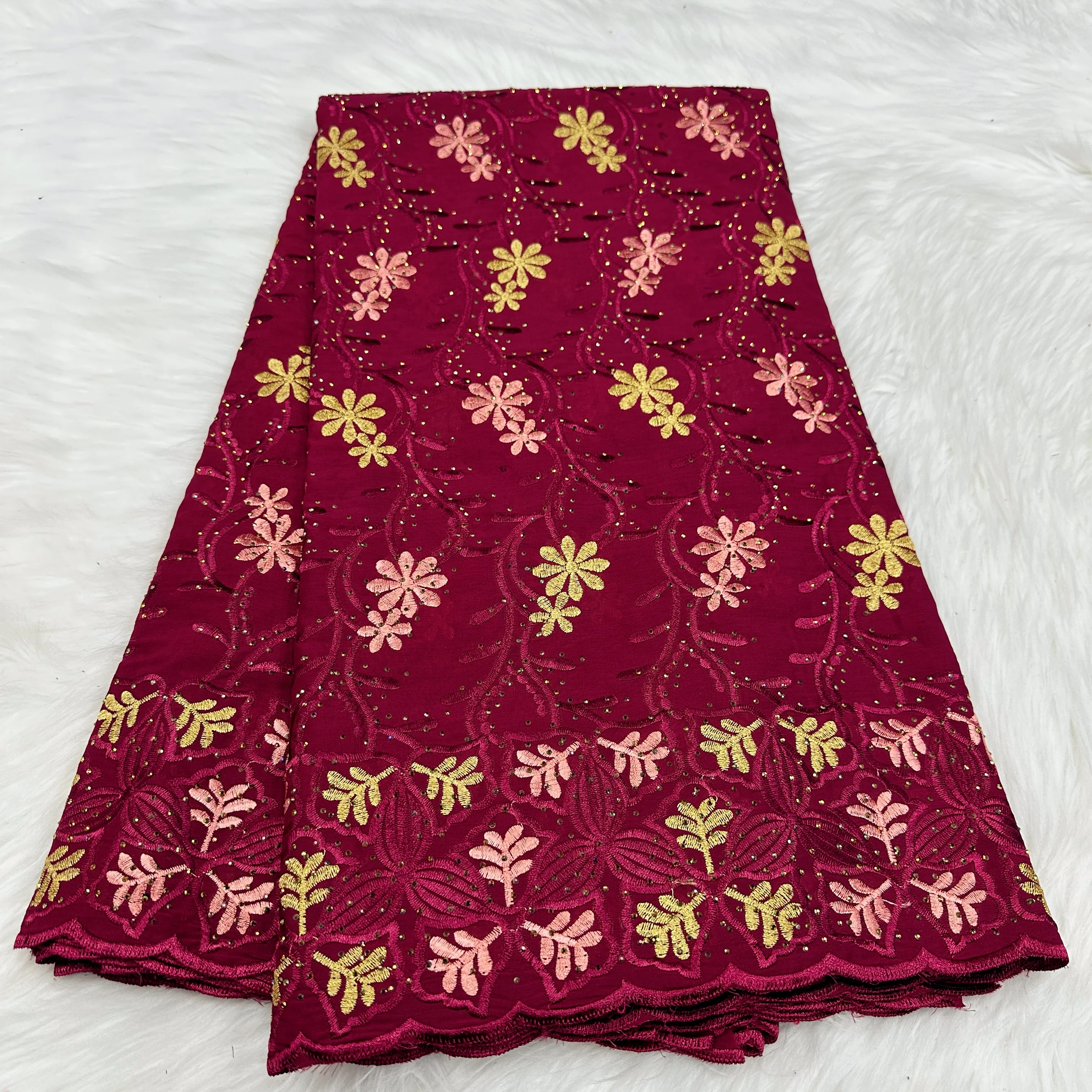 2024, высококачественная швейцарская кружевная вуаль в Швейцарии, кружевная ткань, африканская хлопковая кружевная ткань с вышивкой для свадебного вечернего платья, шитье 
2024, высококачественная швейцарская кружевная вуаль в Швейцарии, кружевная ткань, африканская хлопковая кружевная ткань с вышивкой для свадебного вечернего платья, шитье