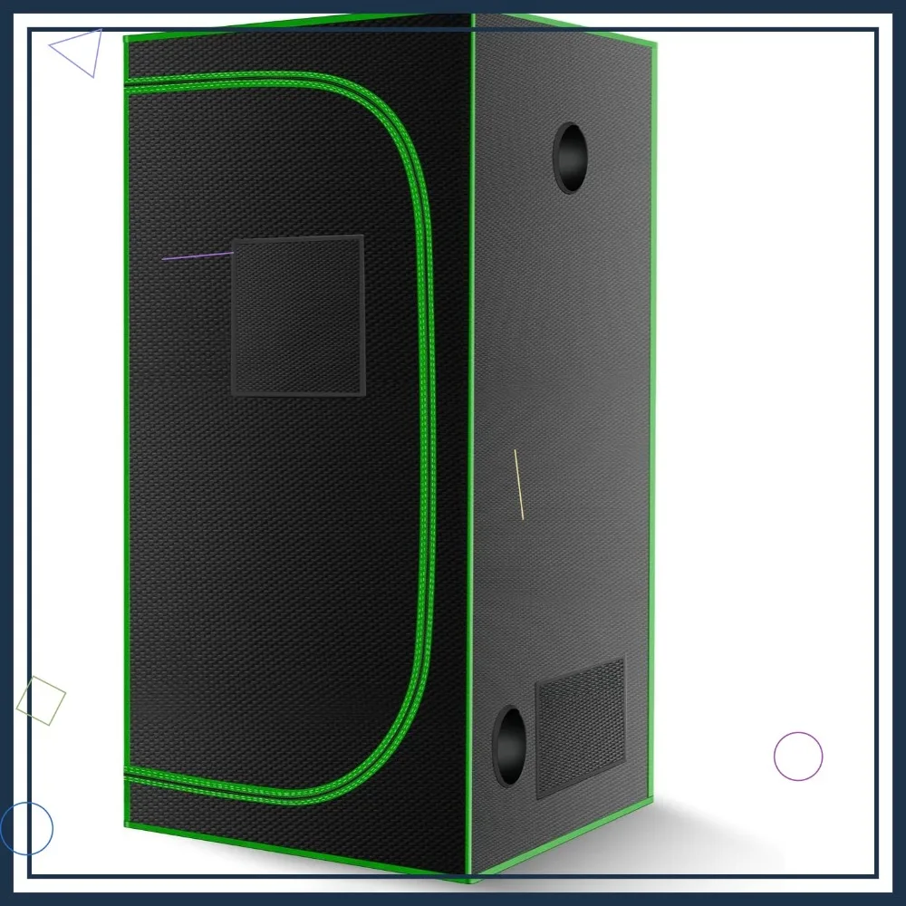 32x32x63 Grow Tent, High Reflective 600D Diamond Mylar Canvas with Observation Window and Floor Tray for Indoor Plant Growing
32x32x63 Grow Tent, High Reflective 600D Diamond Mylar Canvas with Observation Window and Floor Tray for Indoor Plant Growing
