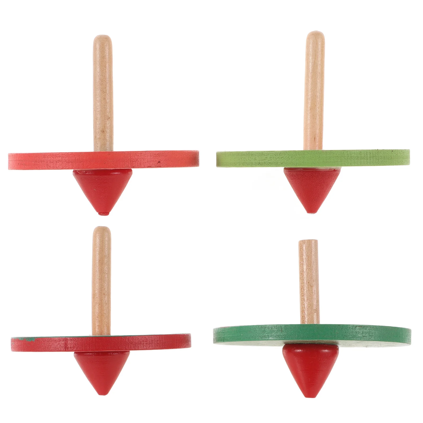4pcs Wooden Peg-Top Spinning Kids Hand-Eye Coordination Cognitive Development Educational Montessori For Children Baby Toddler
4pcs Wooden Peg-Top Spinning Kids Hand-Eye Coordination Cognitive Development Educational Montessori For Children Baby Toddler