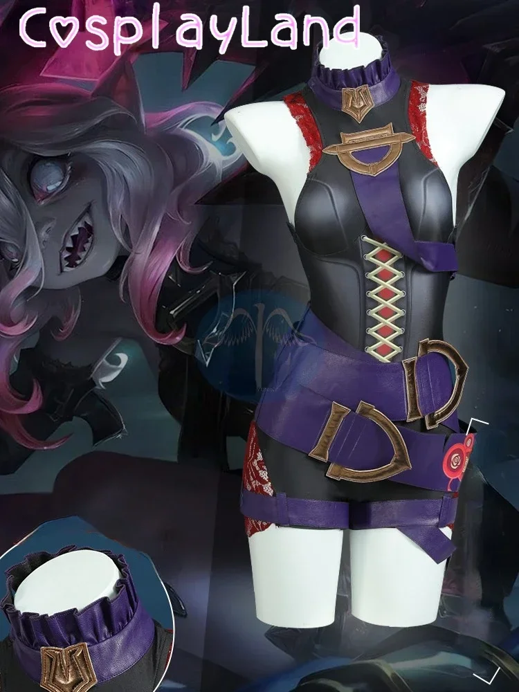 Game Briar Cosplay Costume LOL Cosplay Briar Sexy Jumpsuits Role Playing Women Halloween Carnival Party Comic Con Suit
Game Briar Cosplay Costume LOL Cosplay Briar Sexy Jumpsuits Role Playing Women Halloween Carnival Party Comic Con Suit