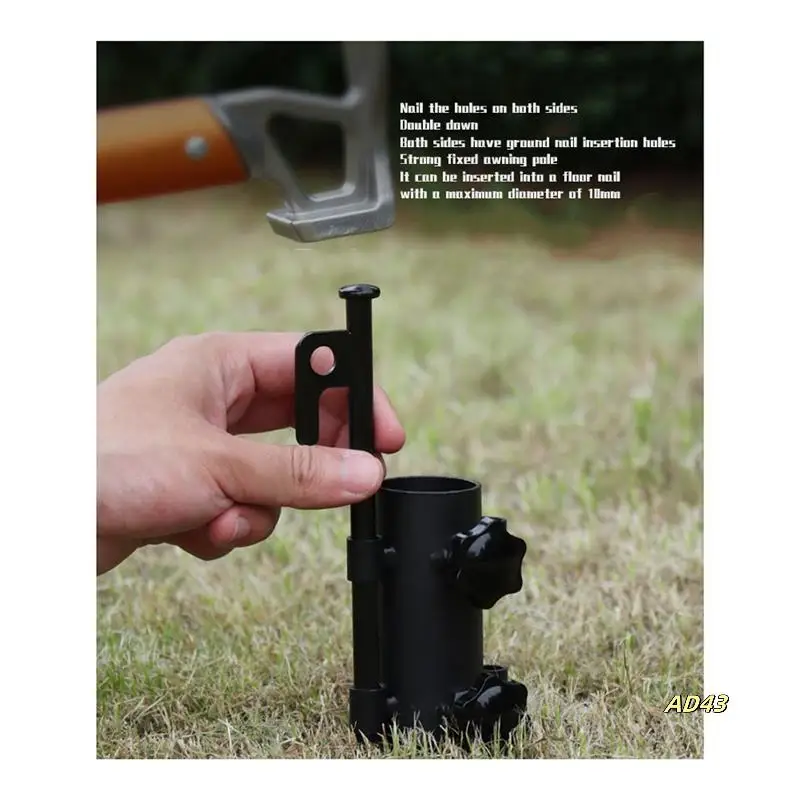 Awning Pole Fixing Tube Ground Bracket Windproof Tent Support Pole With Ground Nails 3PCS
Awning Pole Fixing Tube Ground Bracket Windproof Tent Support Pole With Ground Nails 3PCS