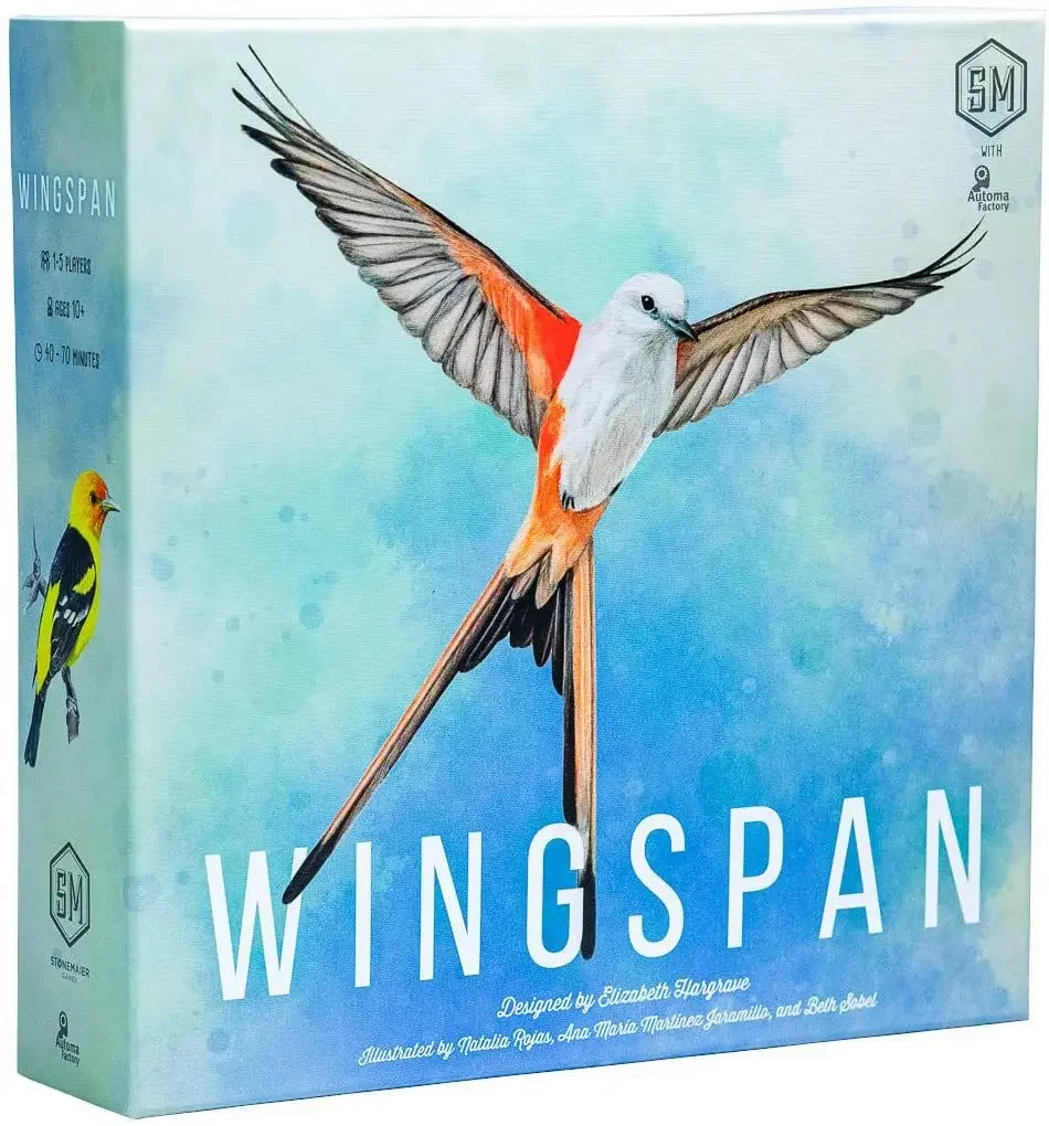 Wingspan Board Game 1–5 Players For Family Party English Strategic Entertainment Card Game Popular juegos de mesa
Wingspan Board Game 1–5 Players For Family Party English Strategic Entertainment Card Game Popular juegos de mesa