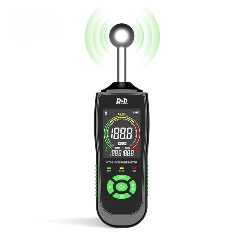 Wood Moisture Reader Timber Damp Detector LCD Screen Hygrometer Alarm Humidity Tester
Wood Moisture Reader Timber Damp Detector LCD Screen Hygrometer Alarm Humidity Tester