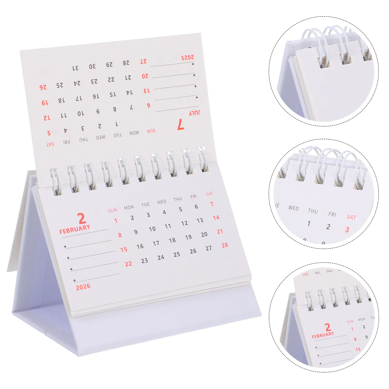2026 Mini Desk Calendar Standing Flip Desktop Planner Compact Thick Paper Design for Home Office Daily Scheduling and Decorative
2026 Mini Desk Calendar Standing Flip Desktop Planner Compact Thick Paper Design for Home Office Daily Scheduling and Decorative