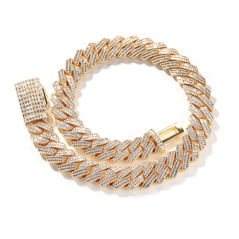 20mm Big Heavy Solid Cuban Link Chain Hip Hop CZ Stone Paved Bling Iced Out Rhombus Curb Choker Necklace for Men Rapper Jewelry
20mm Big Heavy Solid Cuban Link Chain Hip Hop CZ Stone Paved Bling Iced Out Rhombus Curb Choker Necklace for Men Rapper Jewelry