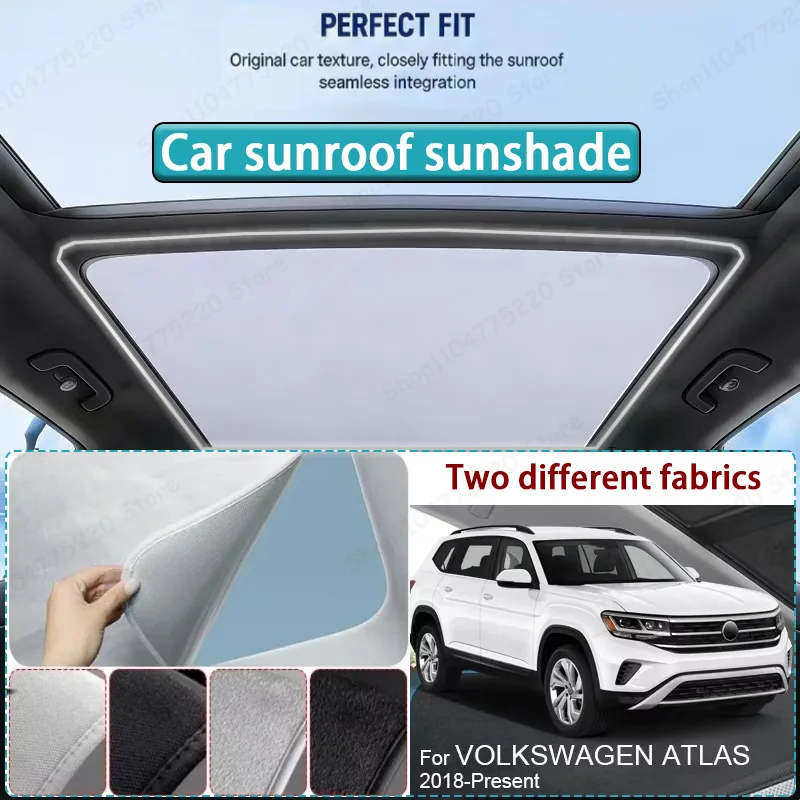 For VOLKSWAGEN ATLAS 2018-2026 Car Sunroof Sunshade Heat Insulation UV Protection Electrostatic Suede Skylight Cover
For VOLKSWAGEN ATLAS 2018-2026 Car Sunroof Sunshade Heat Insulation UV Protection Electrostatic Suede Skylight Cover