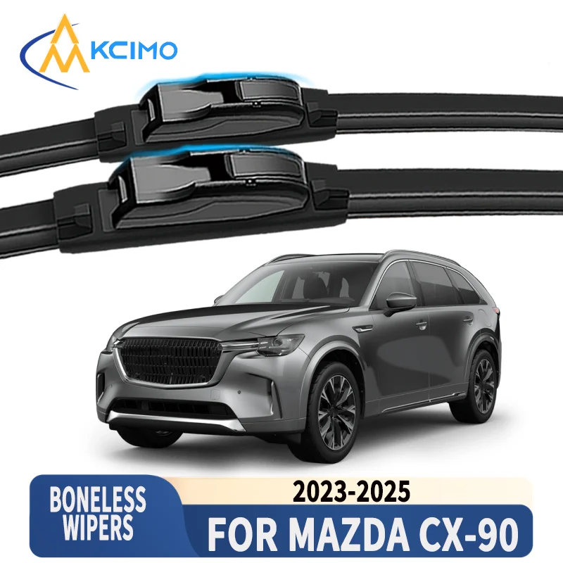 2PCS Car Front Window Wiper Blades Replacement High Quality Rubber Car Auto Windscreen Wipers for Mazda CX-90 KK/KJ 2023-2025
2PCS Car Front Window Wiper Blades Replacement High Quality Rubber Car Auto Windscreen Wipers for Mazda CX-90 KK/KJ 2023-2025