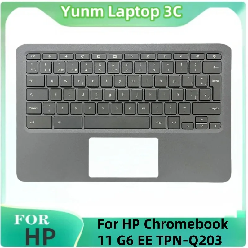 Original UK/SP/PT/EF/TH Keyboard for HP Chromebook 11 G6 EE TPN-Q203 New Laptop Palm Rest Top Case Replacement L14921-001
Original UK/SP/PT/EF/TH Keyboard for HP Chromebook 11 G6 EE TPN-Q203 New Laptop Palm Rest Top Case Replacement L14921-001