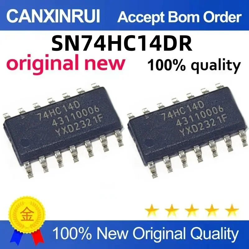 (5-100 pieces) Brand new stock 74HC14
(5-100 pieces) Brand new stock 74HC14