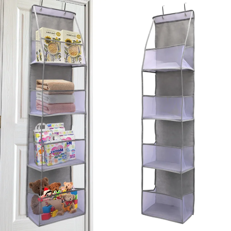 1pc 4 /6Layer Over The Door Hanging Organizer Cosmetics Wall Hanging Storage Organizerfor Nursery Bathroom Closet Bedroom Dorm
1pc 4 /6Layer Over The Door Hanging Organizer Cosmetics Wall Hanging Storage Organizerfor Nursery Bathroom Closet Bedroom Dorm