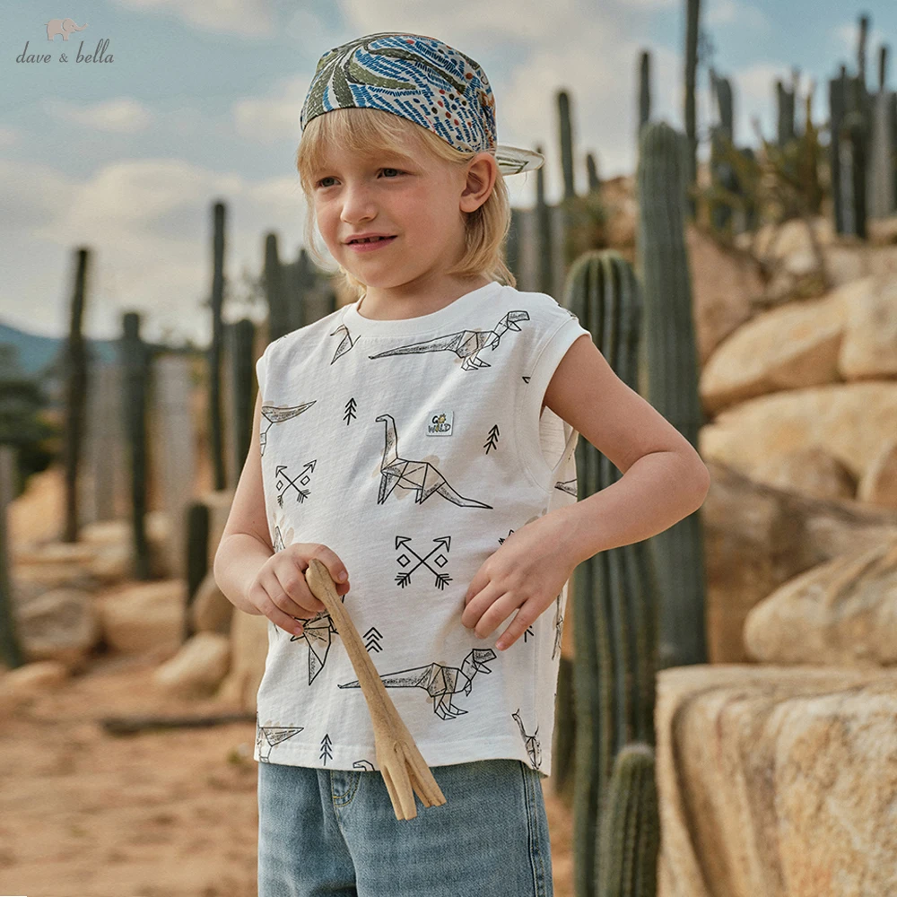Dave Bella Boys Summer Vest T-Shirt Children Printed Sleeveless Tank Top 5-13 Years Tees Kids Casual Outdoor Clothes DK2262368
Dave Bella Boys Summer Vest T-Shirt Children Printed Sleeveless Tank Top 5-13 Years Tees Kids Casual Outdoor Clothes DK2262368