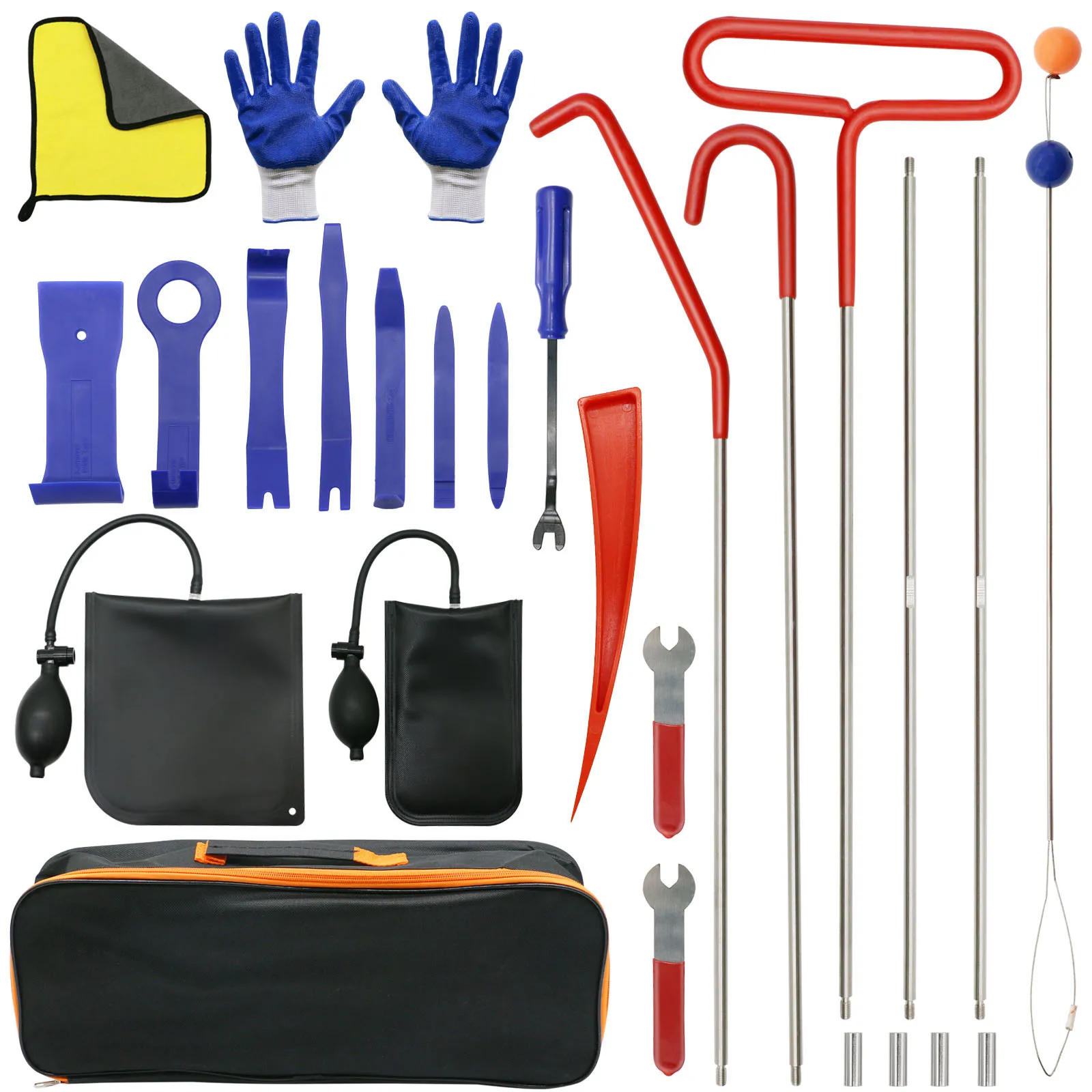 Suitable for 4S shop general depression combination repair car tools, car door interior floor audio repair tools
Suitable for 4S shop general depression combination repair car tools, car door interior floor audio repair tools