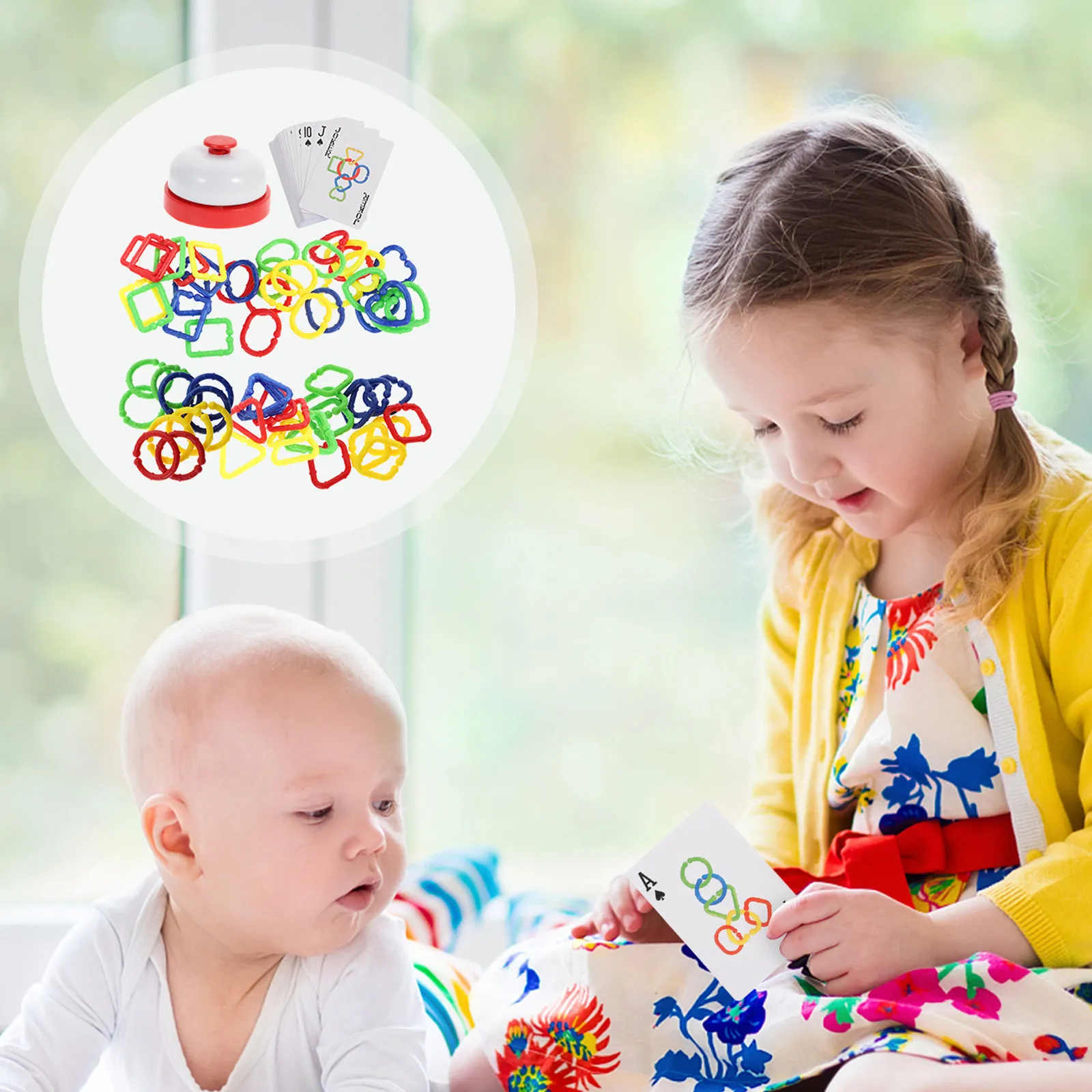 1Set Hook Linking Circle Linking Plastic DIY Inserted Insertion Set for Kids Children Enhancing Creativity Imagination Cognitive
1Set Hook Linking Circle Linking Plastic DIY Inserted Insertion Set for Kids Children Enhancing Creativity Imagination Cognitive