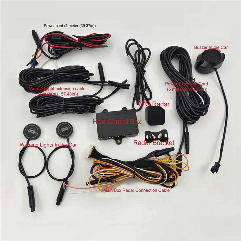 A040-77Ghz Millimeter Wave Radar BSD BSA BSM Blind Spot Detection System Plastic BSD System Horizontal Lane Aided Parking
A040-77Ghz Millimeter Wave Radar BSD BSA BSM Blind Spot Detection System Plastic BSD System Horizontal Lane Aided Parking