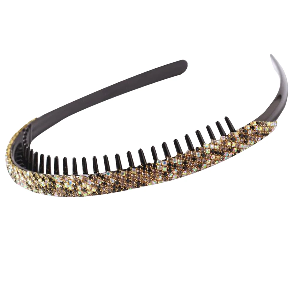 Sparkling Rhinestone Hoop Women Hair Toothed Hair Hoop Durable Fashion Fashion Headband Women Accessories Parties Gift
Sparkling Rhinestone Hoop Women Hair Toothed Hair Hoop Durable Fashion Fashion Headband Women Accessories Parties Gift