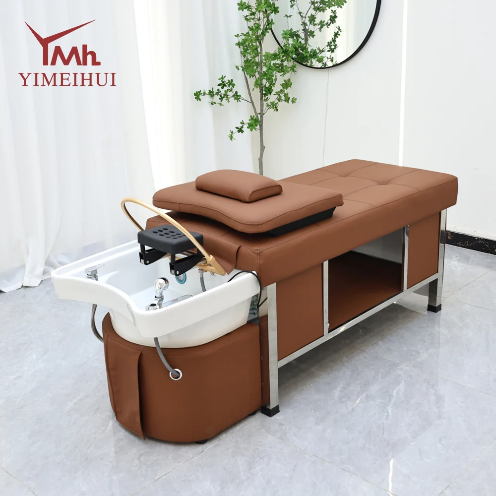 Salon Multi-functional Electric Rotarylifting Shampoo Bed with Metal Frame and Ceramic Basin for Barber Shop
Salon Multi-functional Electric Rotarylifting Shampoo Bed with Metal Frame and Ceramic Basin for Barber Shop