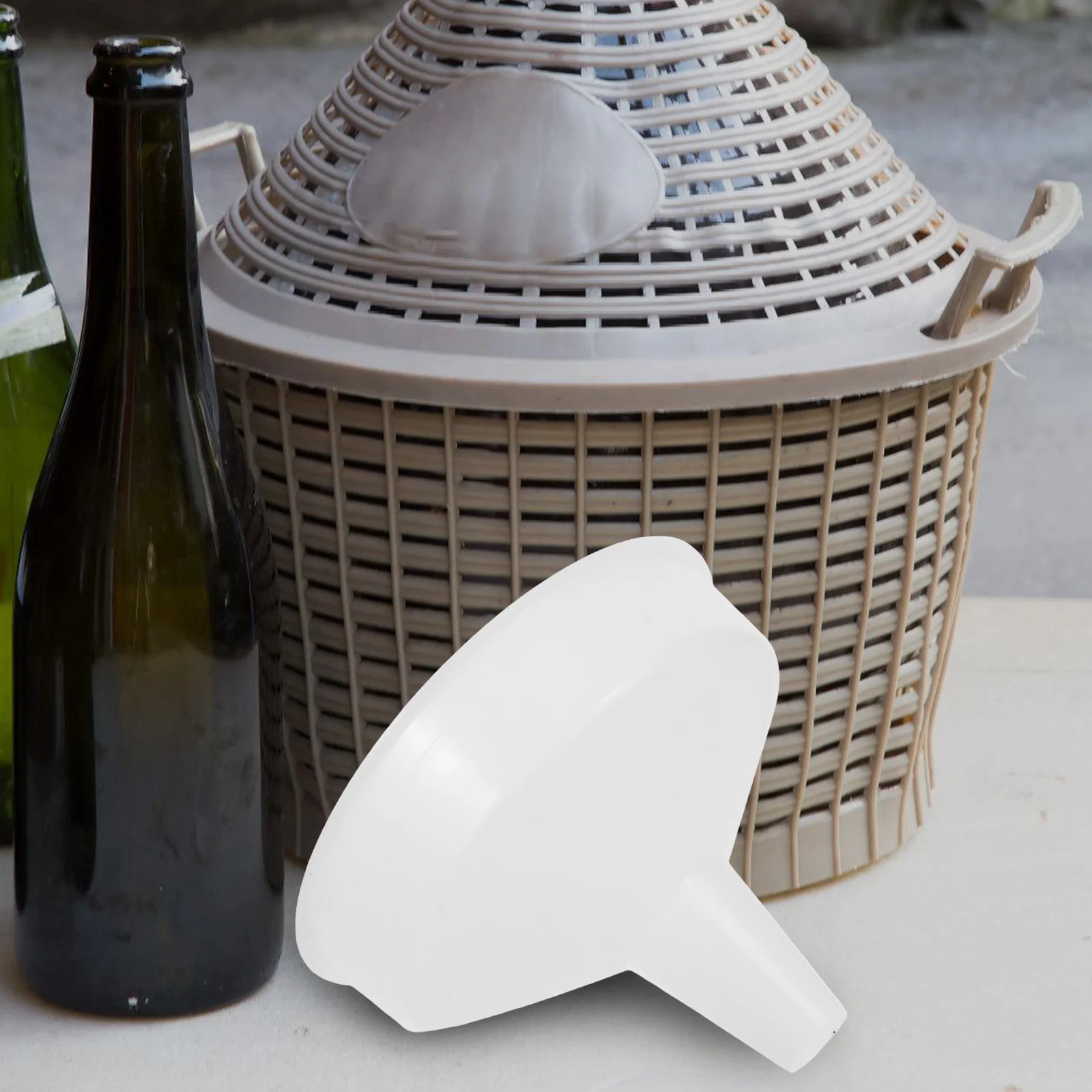 Plastic Funnel for Jars Large Wide Mouth Regular Jam Spice Transparent Easy Pouring Beer Food Storage
Plastic Funnel for Jars Large Wide Mouth Regular Jam Spice Transparent Easy Pouring Beer Food Storage