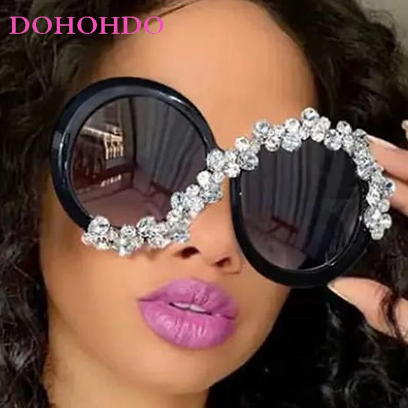 Oversized Personality Circular Sunglasses Women Vintage Luxury Brand Design Fashion Trendy Travel Street Snap Sun Glasses UV400
Oversized Personality Circular Sunglasses Women Vintage Luxury Brand Design Fashion Trendy Travel Street Snap Sun Glasses UV400