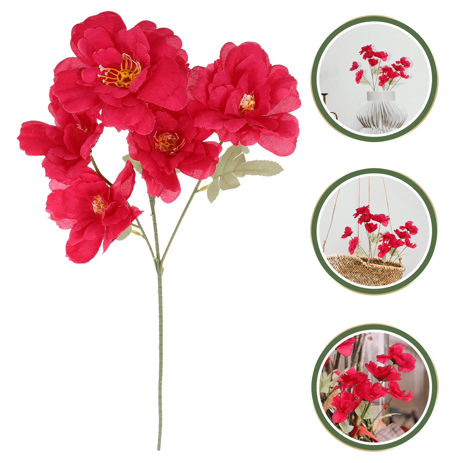 2pcs Lifelike Artificial Flower Realistic Fake Flower For Wedding Decors Home Decorations Banquet Arrangements Party Supplies
2pcs Lifelike Artificial Flower Realistic Fake Flower For Wedding Decors Home Decorations Banquet Arrangements Party Supplies