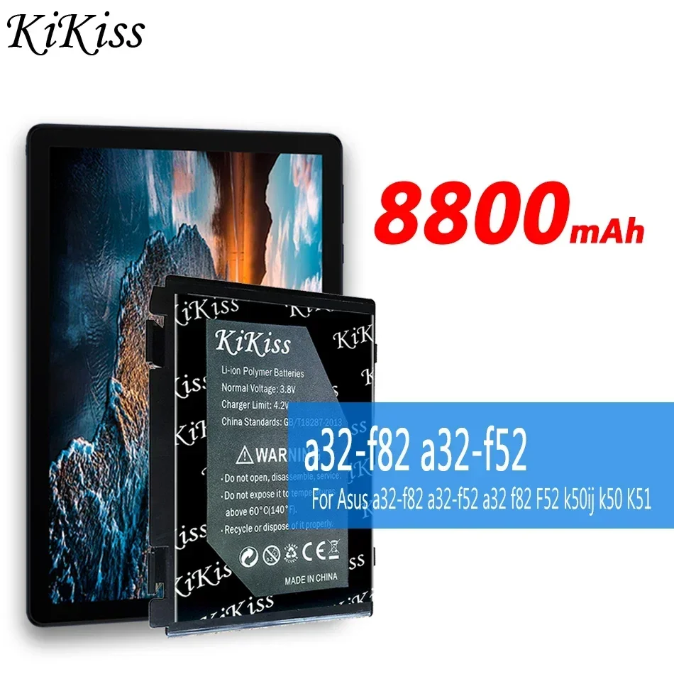 Для Asus a32-f82 a32-f52 a32 f82 F52 k50ij k50 K51 k50ab k40in k50id k50ij K40, высокопроизводительный аккумулятор 8800 мАч
Для Asus a32-f82 a32-f52 a32 f82 F52 k50ij k50 K51 k50ab k40in k50id k50ij K40, высокопроизводительный аккумулятор 8800 мАч