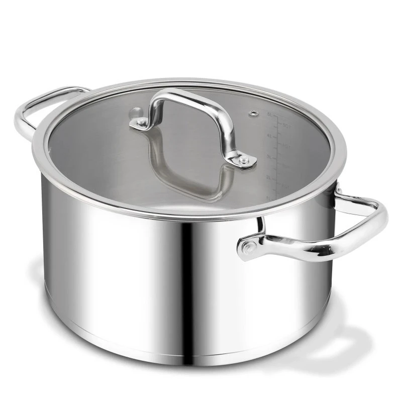 Stock Multifunctional Stainless Steel Cookware Set Household Casserole Soup and Soup Pot with Cooking Service 
Stock Multifunctional Stainless Steel Cookware Set Household Casserole Soup and Soup Pot with Cooking Service