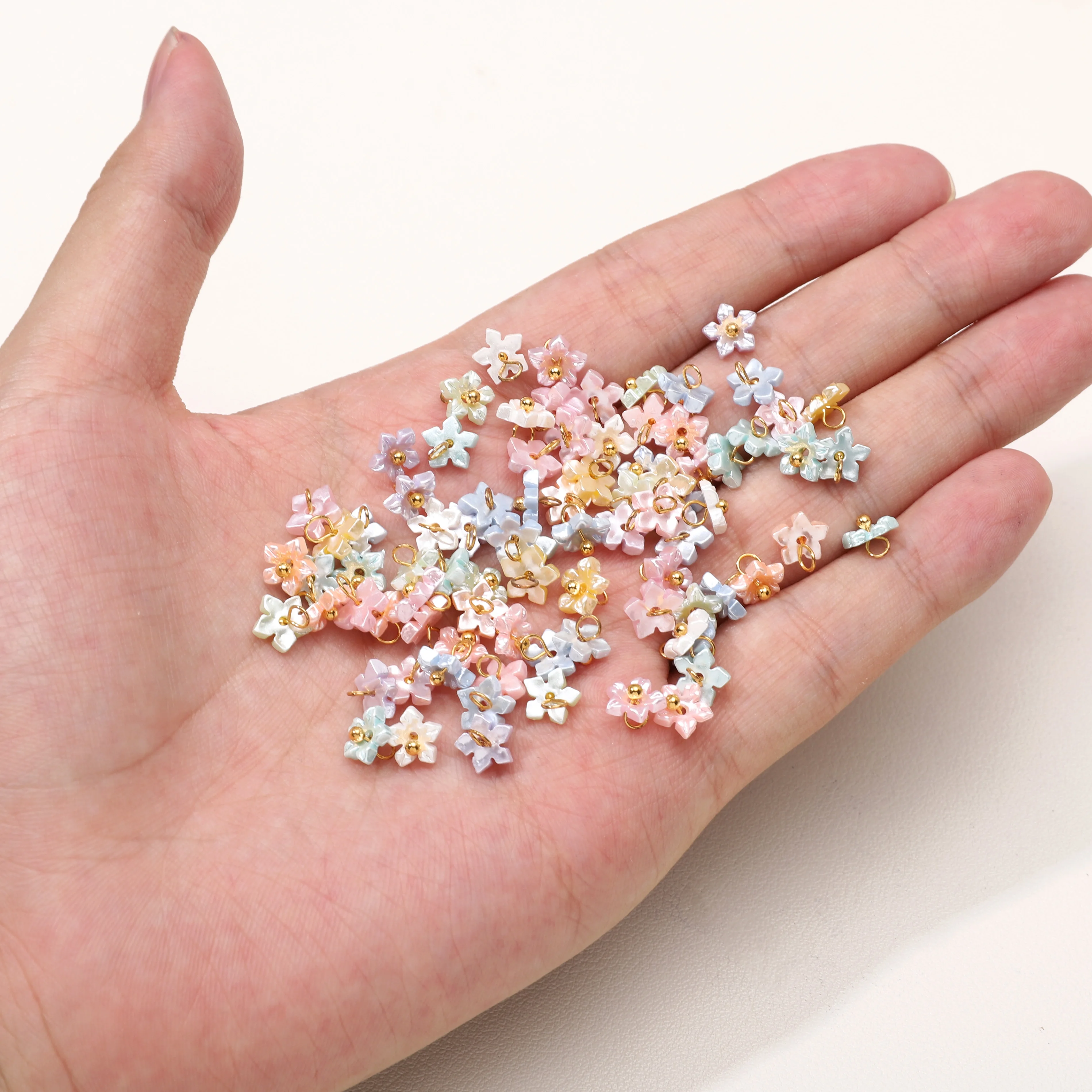 5pcs 7mm Bauhinia Flower Resin Fashion Loose Spacer Beads For Jewelry Making DIY Handmake Bracelet Necklace Beads Accessories
5pcs 7mm Bauhinia Flower Resin Fashion Loose Spacer Beads For Jewelry Making DIY Handmake Bracelet Necklace Beads Accessories