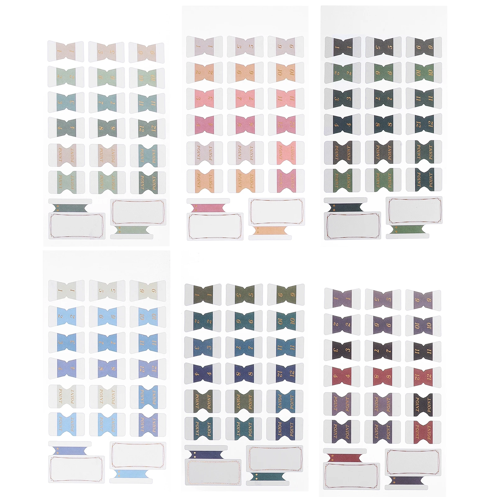 6 Sheets Book Tabs Sticky Index Page Markers Self Adhesive 120 Pieces Bookmark Labels for School Office Home Use Safe Material
6 Sheets Book Tabs Sticky Index Page Markers Self Adhesive 120 Pieces Bookmark Labels for School Office Home Use Safe Material