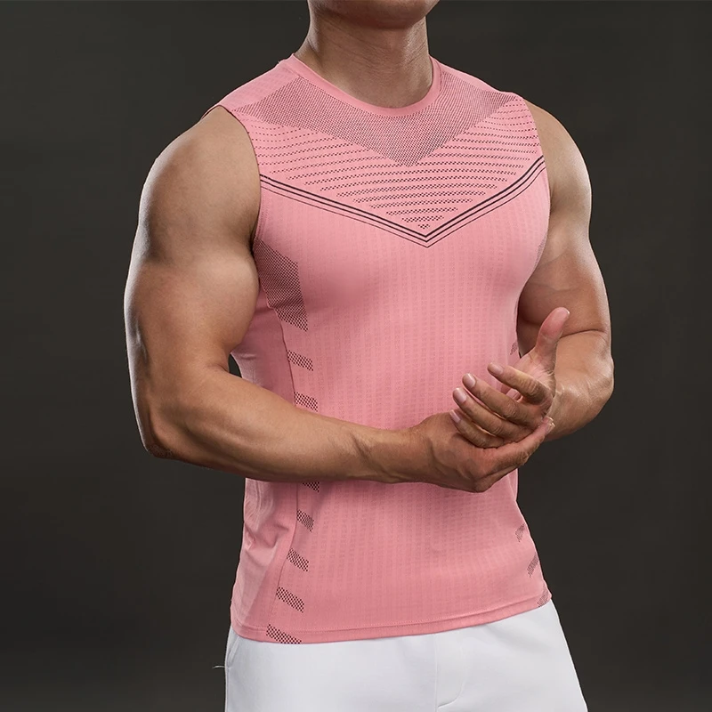 2025 Summer Men's Athletic Tank Top Quick Dry Breathable Workout Vest Plus Size M-3XL Gym Training Sleeveless Shirt
2025 Summer Men's Athletic Tank Top Quick Dry Breathable Workout Vest Plus Size M-3XL Gym Training Sleeveless Shirt