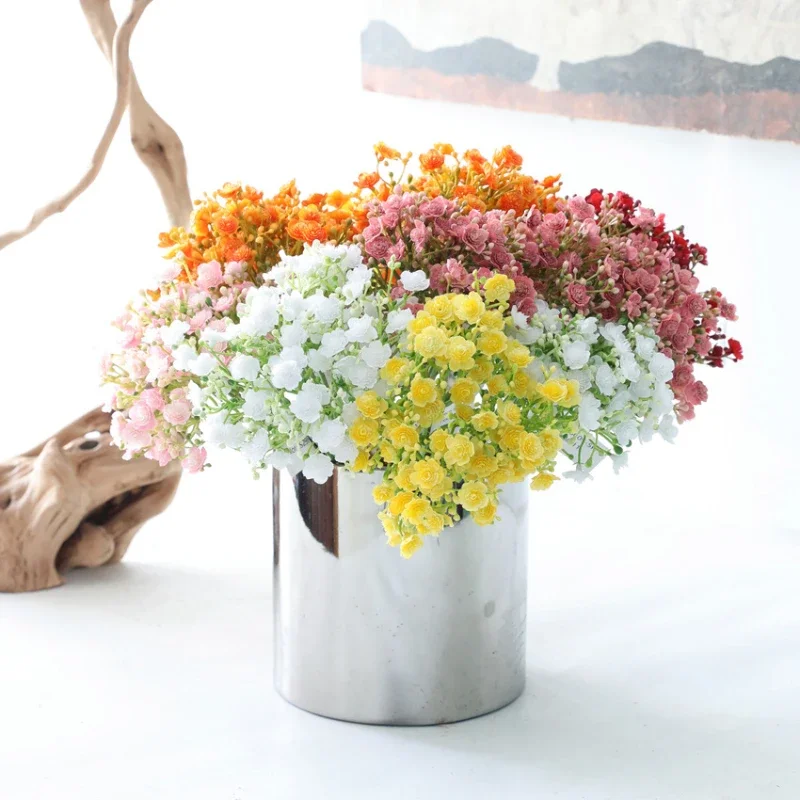 Hall Decor Artificial Flowers Silk Gypsophilas Bouquet Wedding Decoration Artificial Flower Simulation Pink Gypsophila Plant
Hall Decor Artificial Flowers Silk Gypsophilas Bouquet Wedding Decoration Artificial Flower Simulation Pink Gypsophila Plant