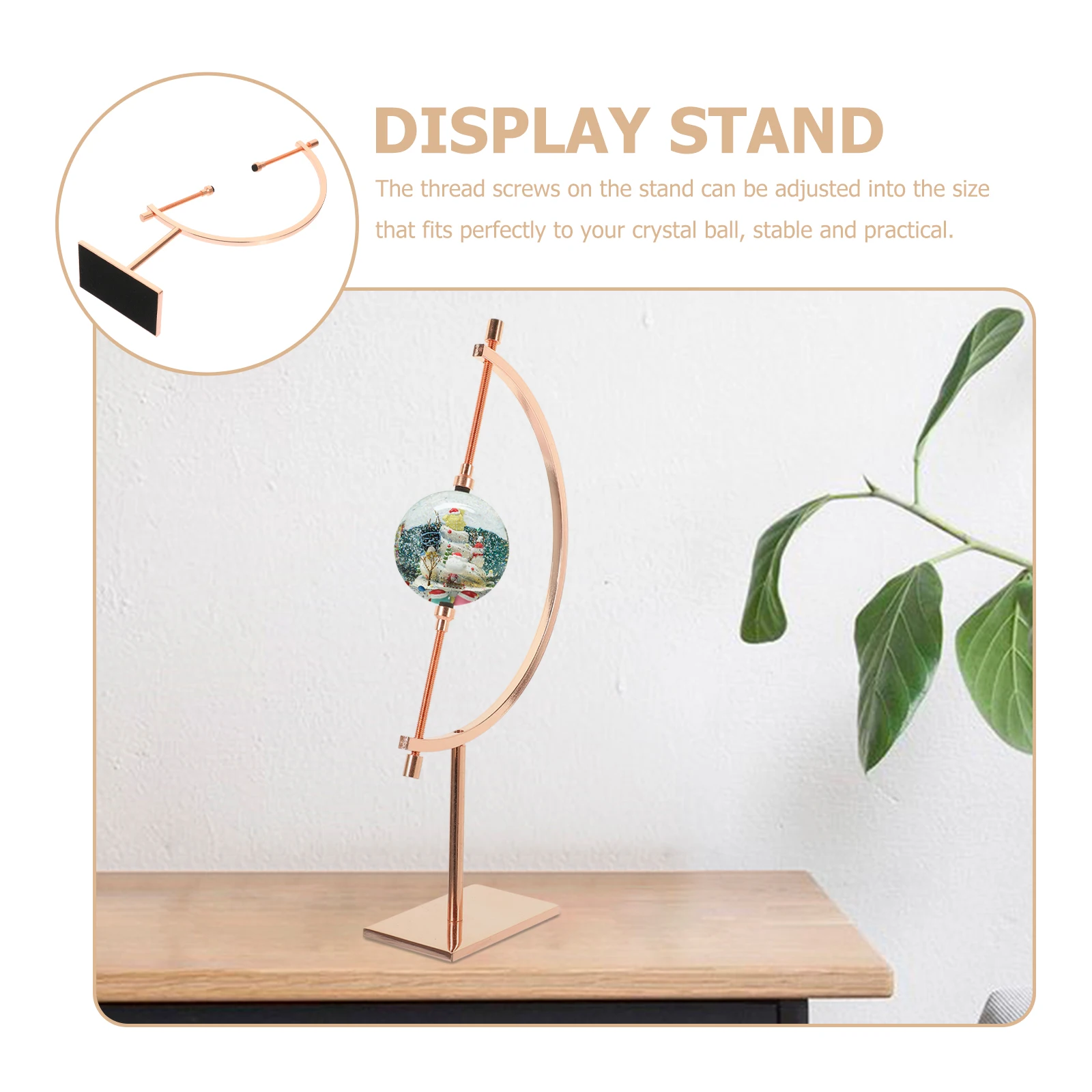 Crystal Ball Stainless Steel Holder Rose Sphere Stand Holder Gold Medium Adjustable For Stand Decor
Crystal Ball Stainless Steel Holder Rose Sphere Stand Holder Gold Medium Adjustable For Stand Decor