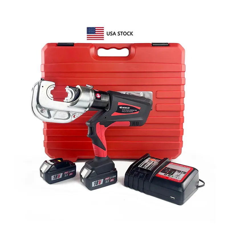 HL-400B Battery Powered Hydraulic Crimping Tool for Crimping 16-400Mm Cable Copper and Aluminum Wire Crimping Pliers
HL-400B Battery Powered Hydraulic Crimping Tool for Crimping 16-400Mm Cable Copper and Aluminum Wire Crimping Pliers
