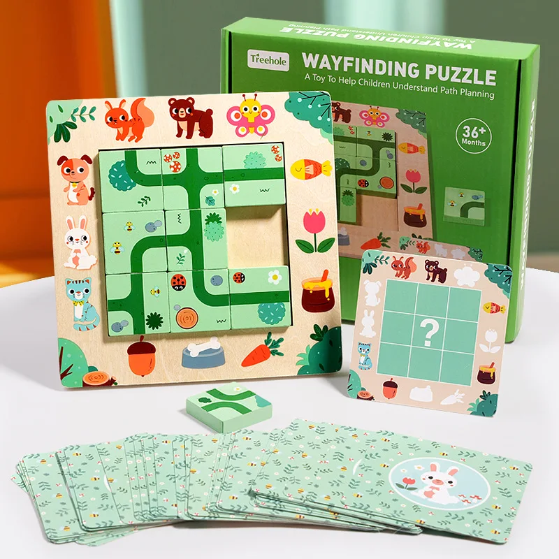 Wooden board game puzzle maze puzzle 3d three-dimensional search route puzzle toy
Wooden board game puzzle maze puzzle 3d three-dimensional search route puzzle toy