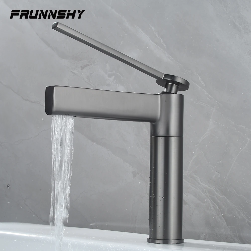 Bathroom Faucet Sink Mixer Brass Basin Mixer Faucet Deck Mounted Single Handle Long Spout Hot&Cold Vessel Sink Water Taps FR631
Bathroom Faucet Sink Mixer Brass Basin Mixer Faucet Deck Mounted Single Handle Long Spout Hot&Cold Vessel Sink Water Taps FR631