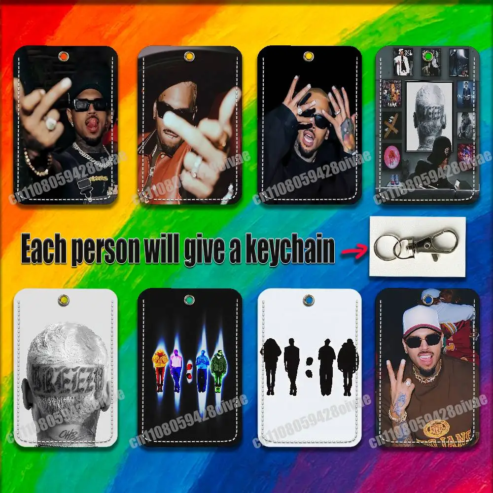 C-Chris B-Brown Breezy For ID Clips Credit Bank Subway Card Holder Cover Sleeve Ornament Leather Keychain
C-Chris B-Brown Breezy For ID Clips Credit Bank Subway Card Holder Cover Sleeve Ornament Leather Keychain
