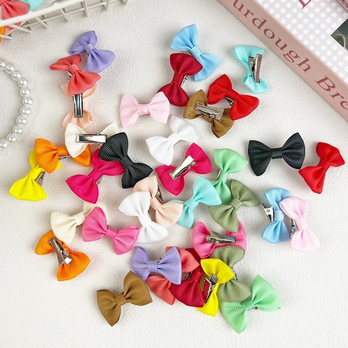 20pcs Candy Colors Ribbon Hairbow Barrettes Girls Hair Accessories Small Grosgrain Bow Hairpin Kids Headwear Toddlers Bow Clip
20pcs Candy Colors Ribbon Hairbow Barrettes Girls Hair Accessories Small Grosgrain Bow Hairpin Kids Headwear Toddlers Bow Clip