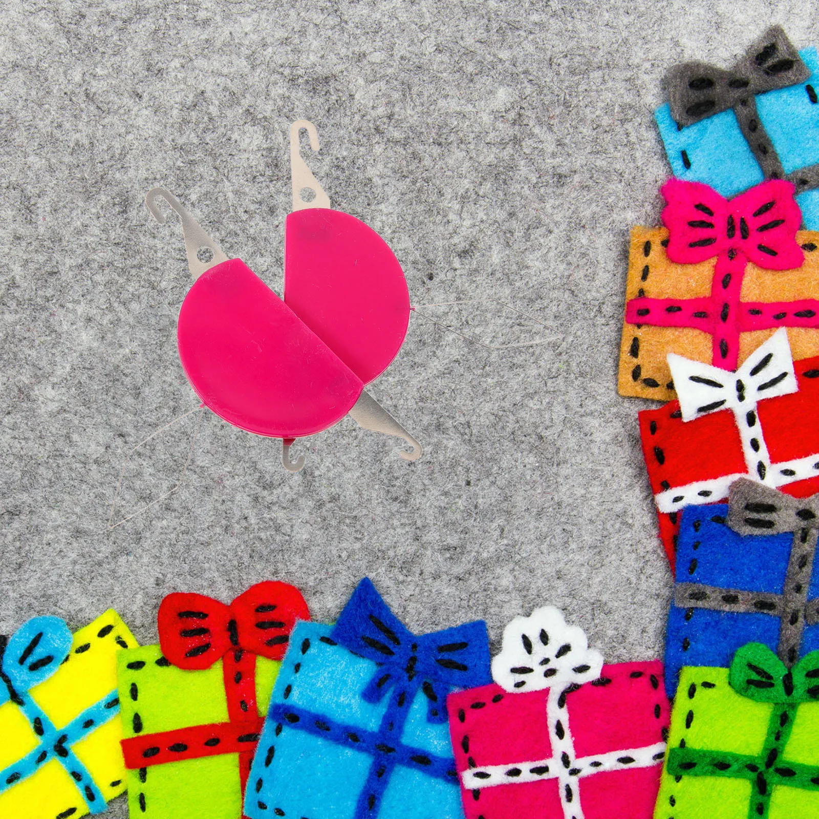 2Pcs Flexible Wire Loop Needle Threader Portable Thin Long for Easy Threading Needles Hand Machine Sewing Embroidery Knitting
2Pcs Flexible Wire Loop Needle Threader Portable Thin Long for Easy Threading Needles Hand Machine Sewing Embroidery Knitting