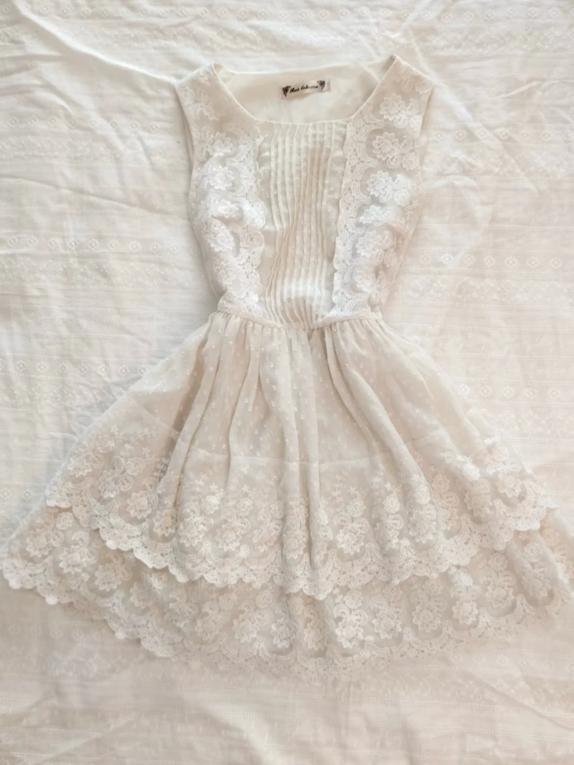 Zhitin First Love White Flower Lace Splicing Svel Dr Ele Waist-Cinching ort Skirt for Date And Par
Zhitin First Love White Flower Lace Splicing Svel Dr Ele Waist-Cinching ort Skirt for Date And Par