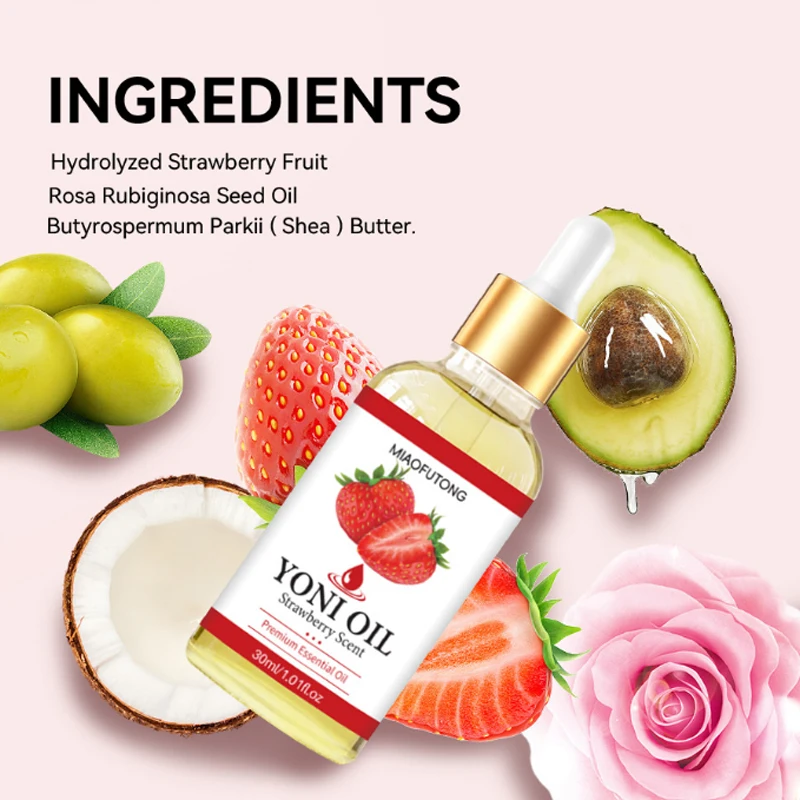 3/5Pcs Female intimate Yoni Oil, Firm Skin, Strawberry Essential Oil, plant extracts PH Balance, Odor Remover, Ladies Care Oil
3/5Pcs Female intimate Yoni Oil, Firm Skin, Strawberry Essential Oil, plant extracts PH Balance, Odor Remover, Ladies Care Oil