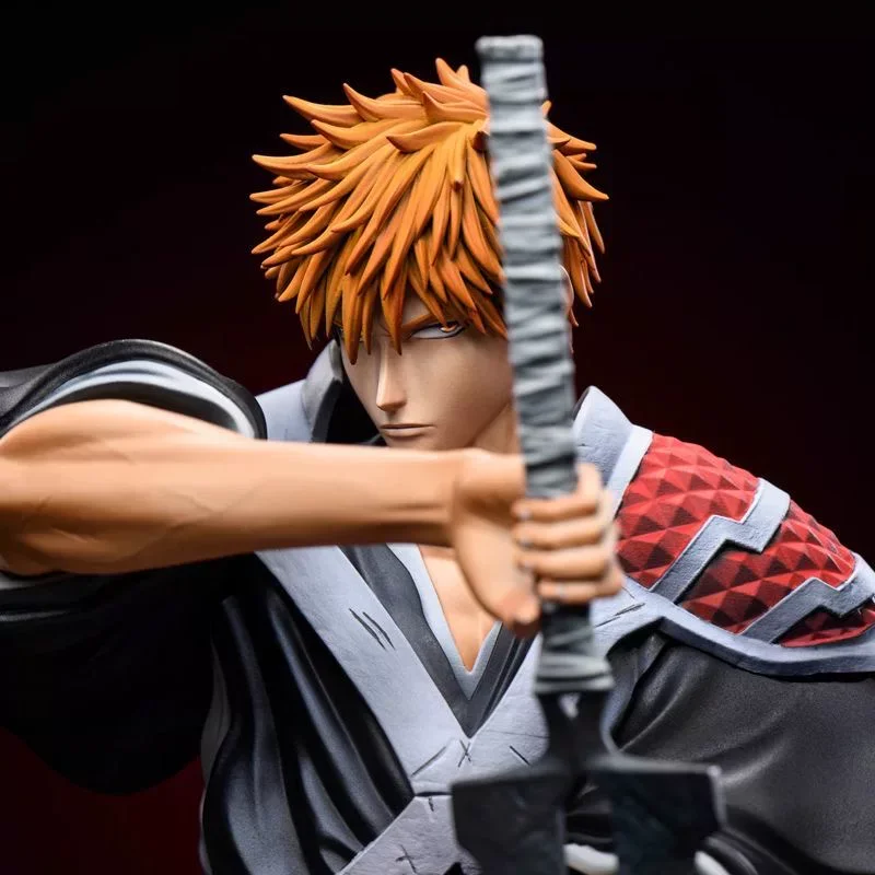 Фигурка Ичиго Куросаки из Bleach, 35 см, с двумя мечами, статуэтка для декора рабочего стола, коллекционная модель, подарок для фанатов аниме и отаку
Фигурка Ичиго Куросаки из Bleach, 35 см, с двумя мечами, статуэтка для декора рабочего стола, коллекционная модель, подарок для фанатов аниме и отаку